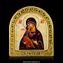 Икона "Владимирская Божия Матерь" с перламутром, фотография 1. Интернет-магазин ЛАВКА ПОДАРКОВ